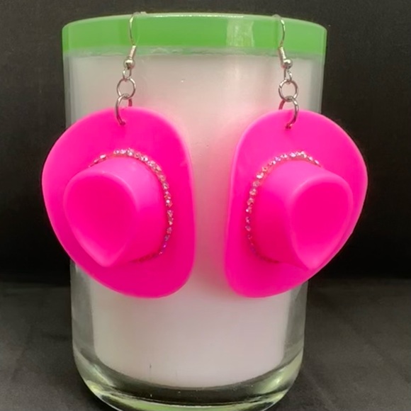 NWT I See You Lookin’ Hot Pink Jumpsuit Nashville Concert EDM - Picture 6 of 6